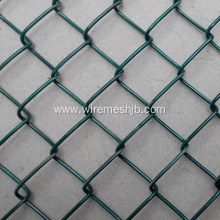 The Basketball Court Fence-Green Color Chain Link Fence